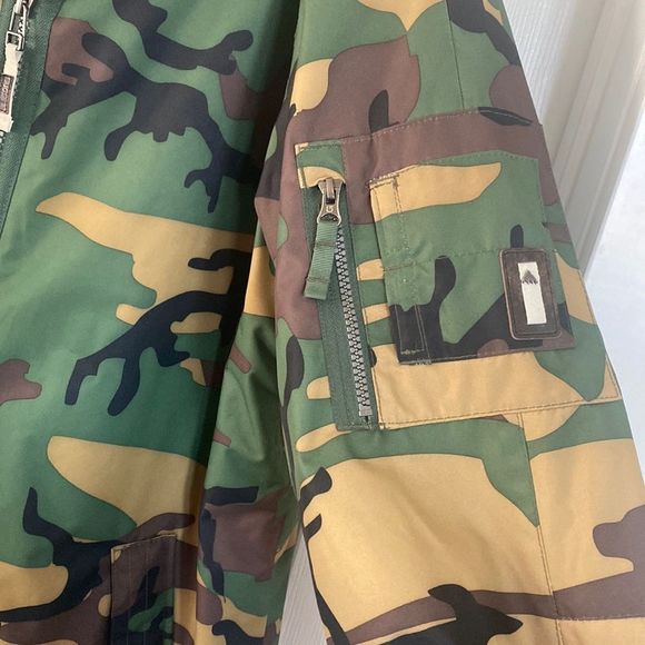 Burton Dryride Ski Snowboarding Jacket Camouflage Outdoor Performance Men’s Sz M - Picture 7 of 15